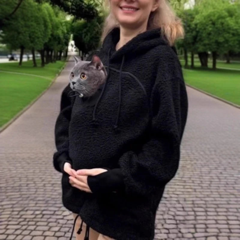 PetHug™ Pet Pouch Hoodie — product view 3