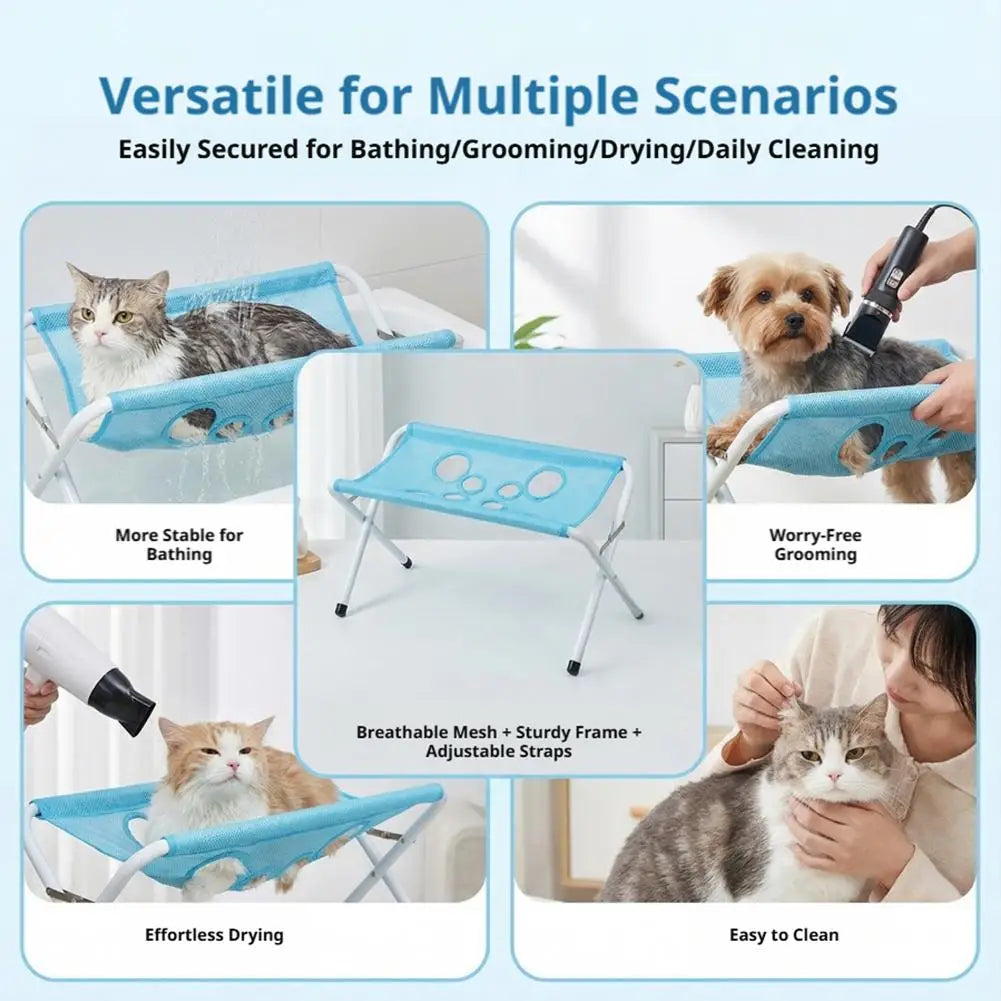 PawHammock™ Pet Grooming Stand